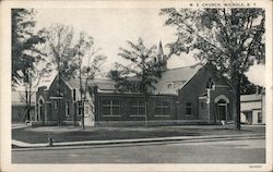 M.E. Church Nichols, NY Postcard Postcard Postcard