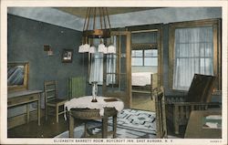 Elizabeth Barrett Room, Roycroft Inn East Aurora, NY Postcard Postcard Postcard