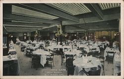 Rudder's Cafe, Union Building Postcard