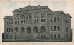 Benton County Court House Postcard