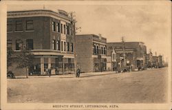 Redpath Street Lethbridge, AB Canada Alberta Postcard Postcard Postcard