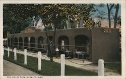 Zoo Sibley Park Mankato, MN Postcard Postcard Postcard