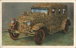 Wellet Car - Wooden Model Cars Postcard Postcard Postcard