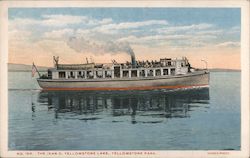 The Jean D., Yellowstone Lake Postcard