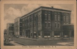 Corona Typewriter Works Postcard