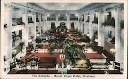 The Rotunda Mount Royal Hotel Postcard