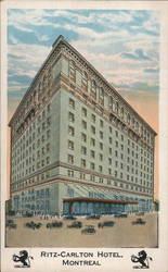 Ritz-Carlton Hotel Montreal, QC Canada Quebec Postcard Postcard Postcard