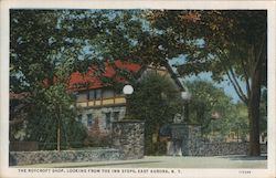 The Roycroft Shop Looking from the Inn Steps Postcard