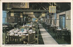 Roycroft Inn Dining Room Postcard