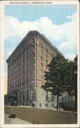 The Hotel Kimball Springfield, MA Postcard Postcard Postcard