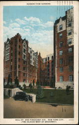 Hudson View Gardens, 183rd and Pinehurst New York City, NY Postcard Postcard Postcard