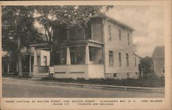 Henry Cottage, Walton Street, 1000 Islands Alexandria, NY Postcard Postcard Postcard