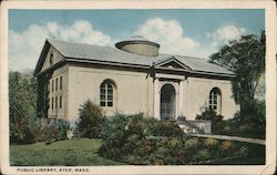 Public Library Postcard