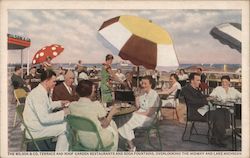 Wilson & Company Terrace and Roof Restaurants - World's Fair 1933 Postcard