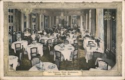 Cafe Trianon, Hotel Muehlebach Postcard