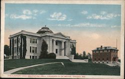 The Library and Balentine Hall University of Maine Postcard