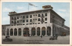 The Barbara Worth Hotel Postcard