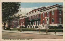 The Coast Artillery School Fort Monroe, VA Postcard Postcard Postcard