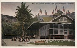 Car Pavillion Stratton Park Postcard