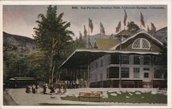 Car Pavillion Stratton Park Postcard