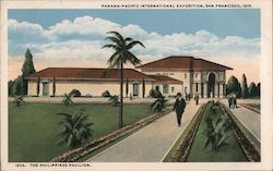 The Philippines Pavilion, Panama-Pacific International Exposition 1915 Postcard