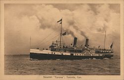 Steamer Corona Postcard