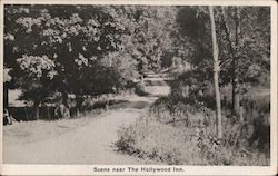 Scene near The Hollywood Inn Yonkers, NY Postcard Postcard Postcard