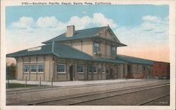 Southern Pacific Depot Postcard