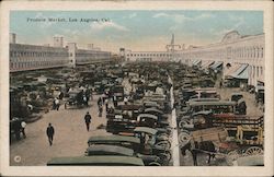Produce Market Postcard