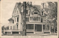 Theta Delta Chi House Williamstown, MA Postcard Postcard Postcard