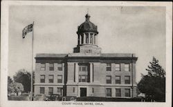 Court House Sayre, OK Postcard Postcard Postcard