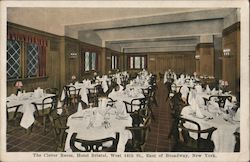 The Clover Room Hotel Bristol New York, NY Postcard Postcard Postcard
