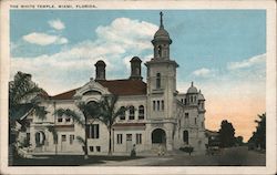 The White Temple Miami, FL Postcard Postcard Postcard