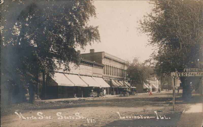 North Side State St. Lovington Illinois