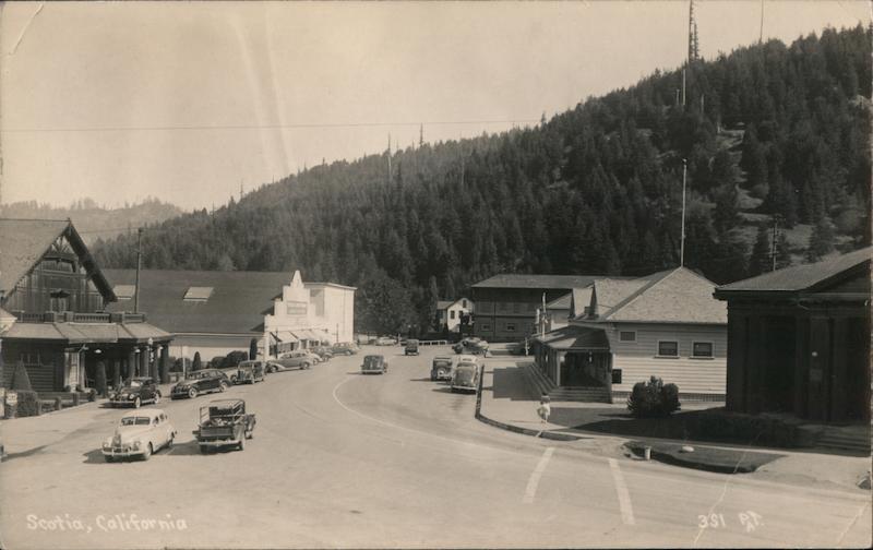 Town Photo of Scotia, California