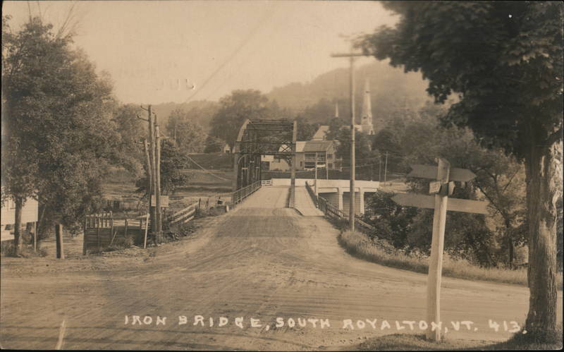 Iron Bridge South Royalton Vermont
