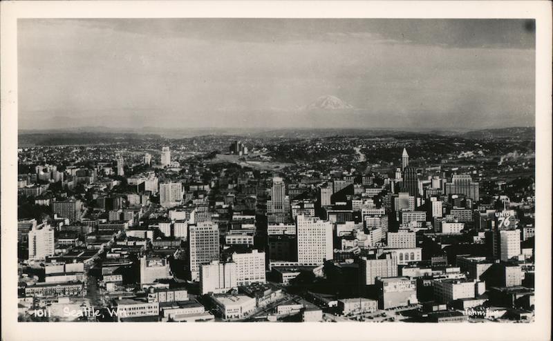 Aerial View of Seattle Washington