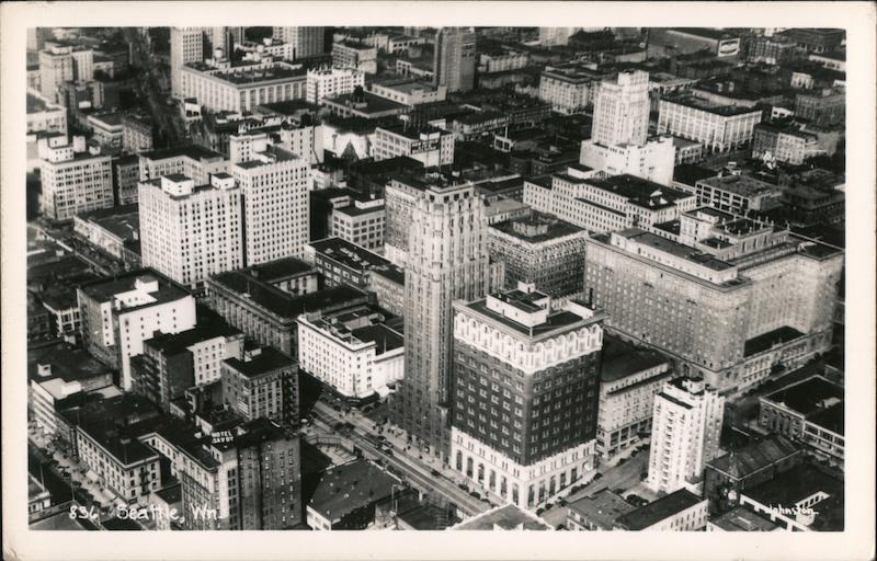 Aerial Shot of Seattle, Washington Alphston