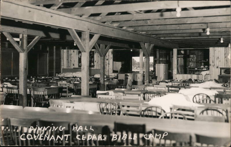 Dining Hall, Covenant Cedars Bible Camp Hordville Nebraska