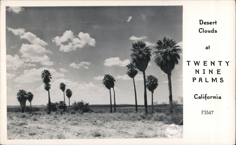 Desert Clouds at Twentynine Palms California