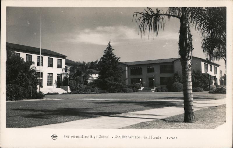 San Bernardno High School San Bernardino California