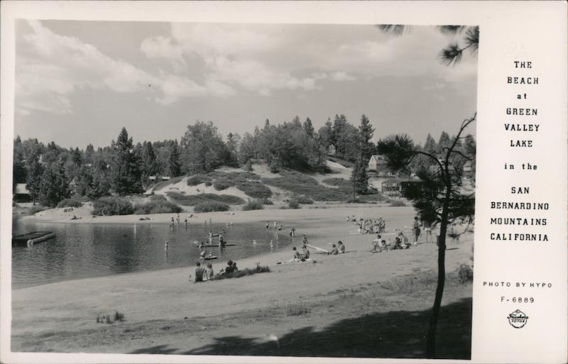 The Beach at Green Valley Lake San Bernardino California