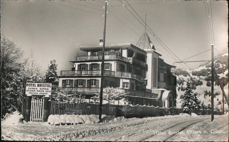 Hotel Bristol Villars-sur-Ollon Switzerland Sport A. Wyrsch