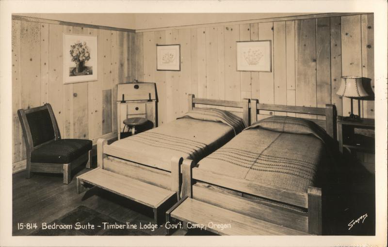Bedroom Suite - Timberline Lodge Government Camp Oregon