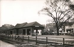 Hinsdale Station Postcard