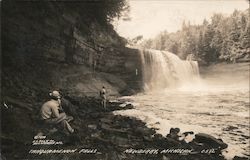 Tahquamenon Falls Newberry, MI Postcard Postcard Postcard