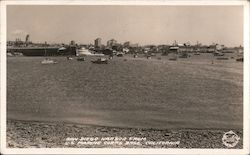 Harbor From U.S. Marine Corps Base Postcard