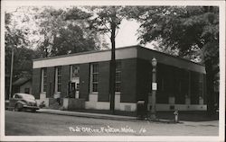 Post Office - Fenton Postcard