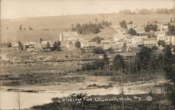 Birdseye View Ellsworth Postcard