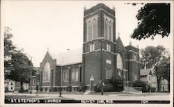 St. Stephen's Church Beaver Dam, WI Postcard Postcard Postcard